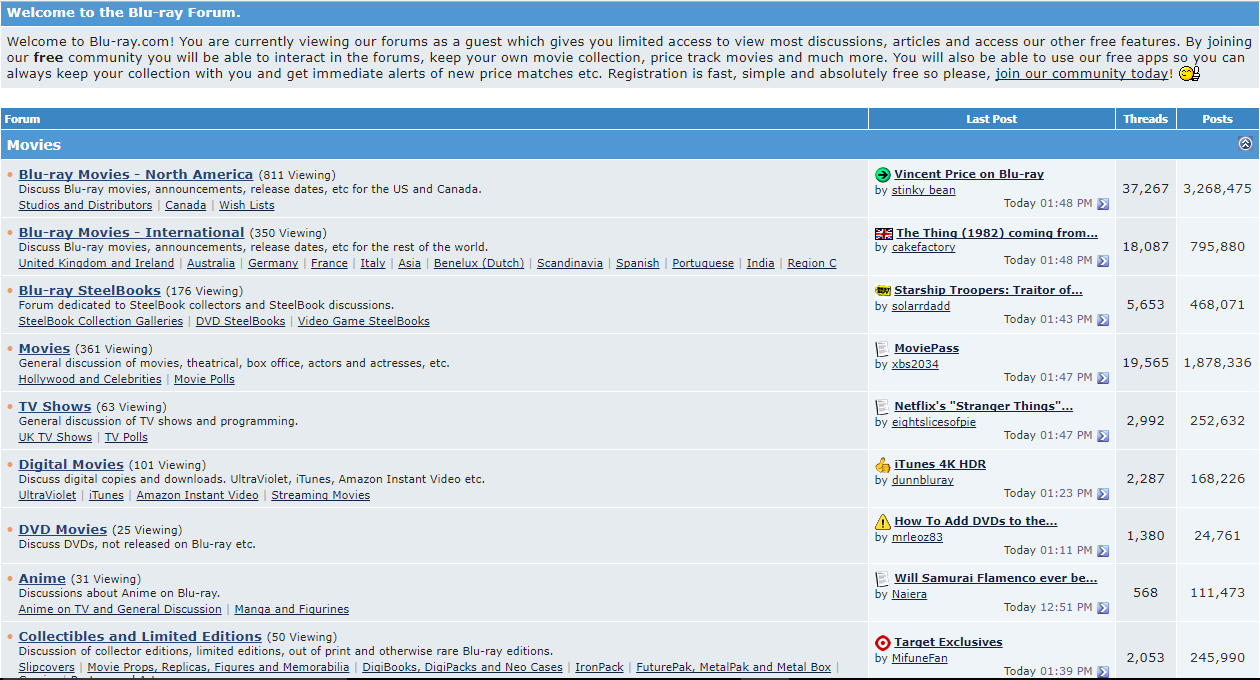 Blu-Ray.com Forums