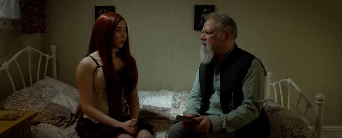Aiysha Jebali, actor, as Abigail Copperhead