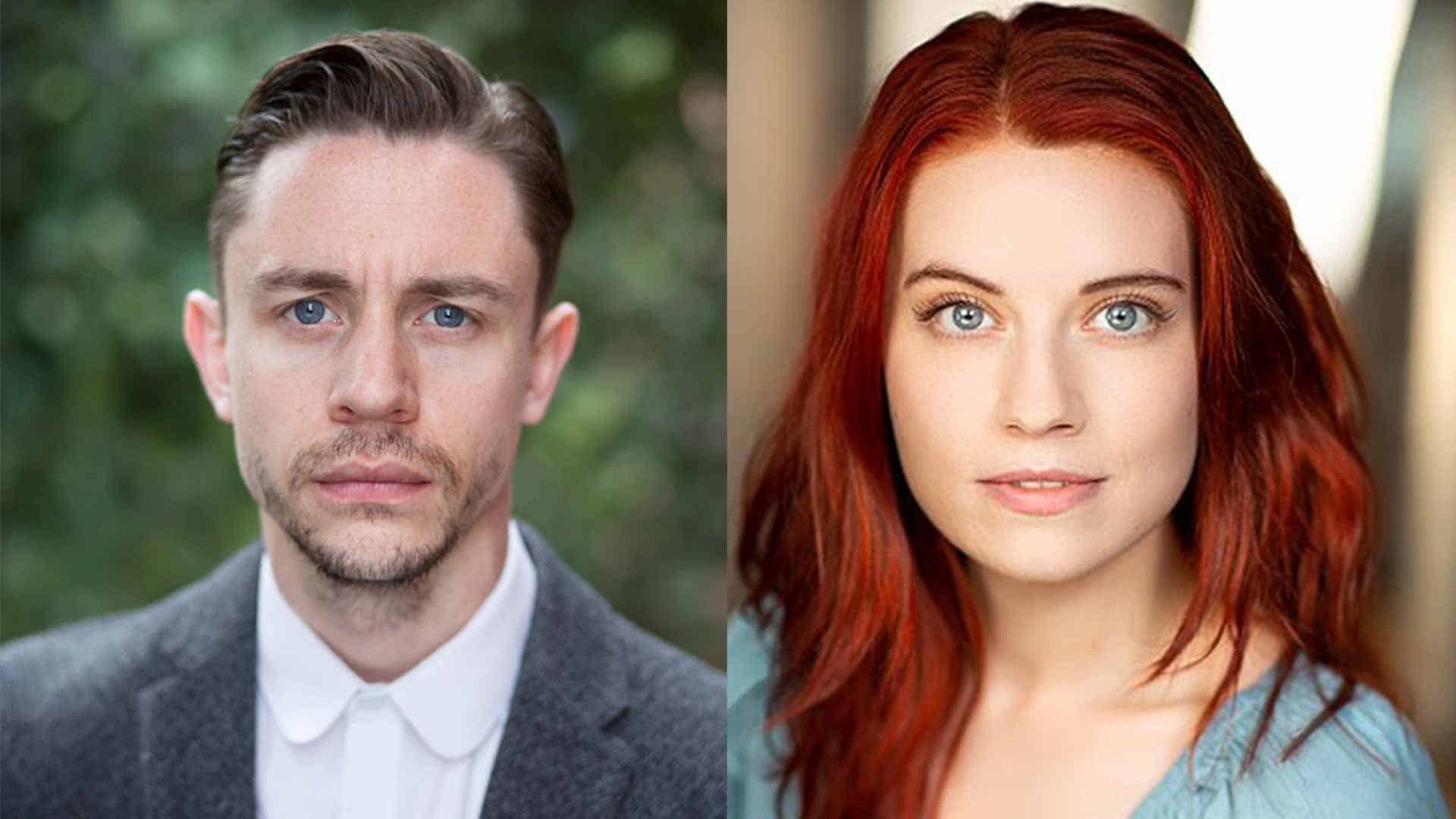 Up and coming British actors Tom Lewin and Penelope Yeulet