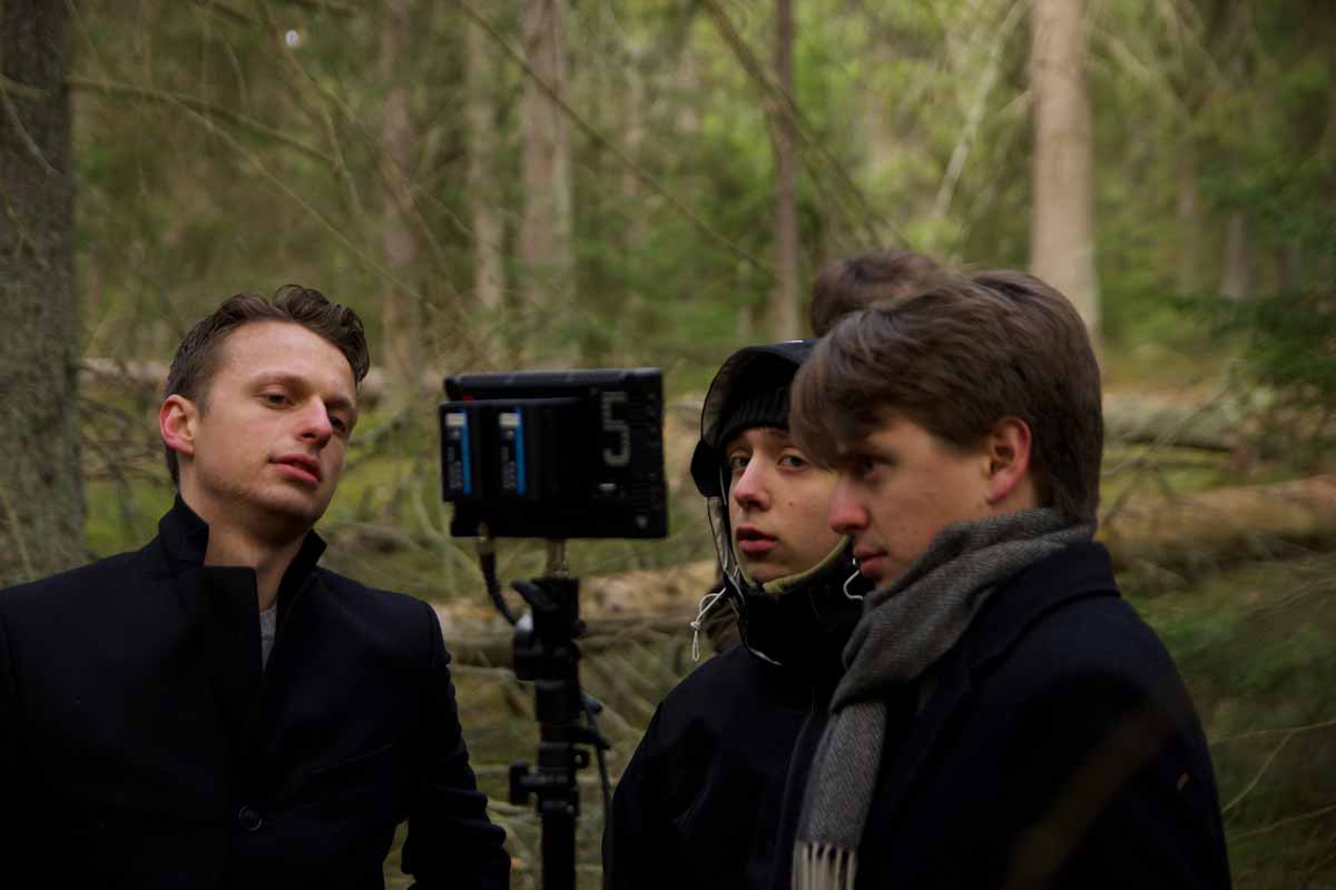 On set of Borders (2019) Andre and Vito, Gogola Brothers
