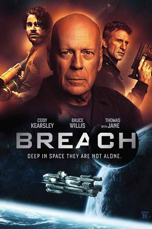Bruce Willis, Breach (2020) movie poster