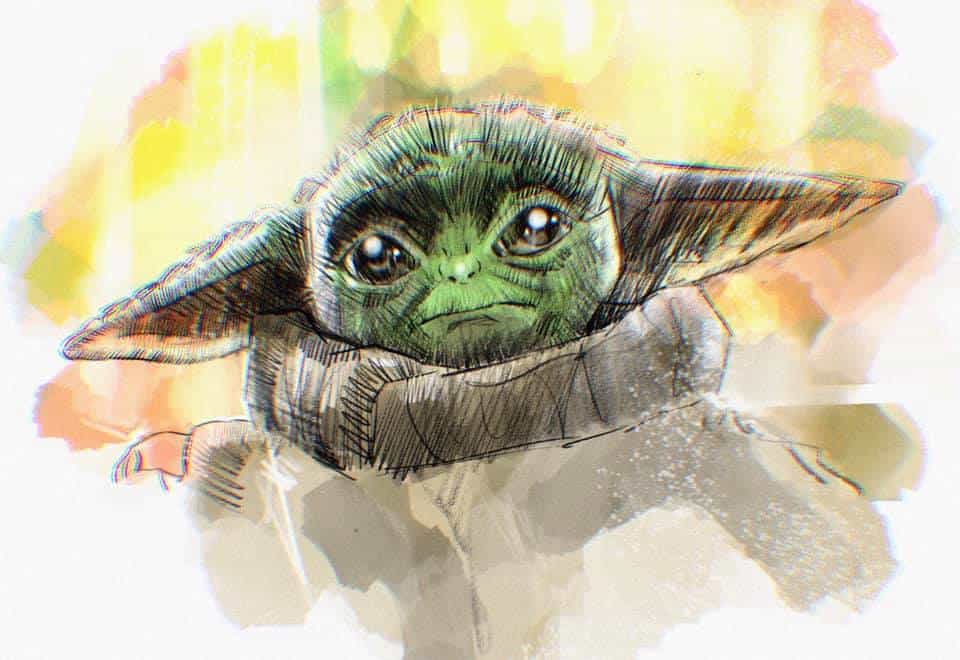 Glen Stone Baby Yoda