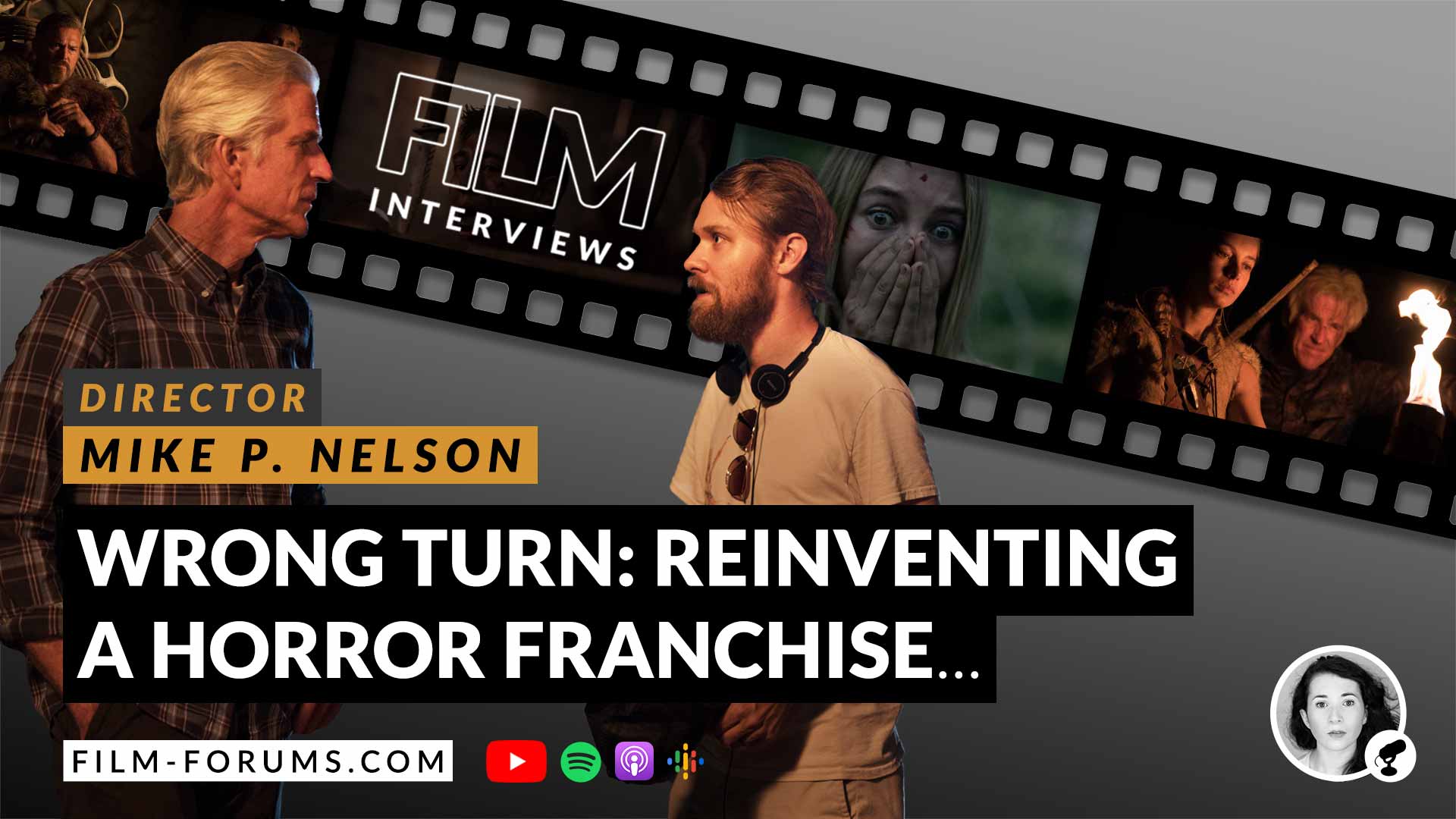 Mike P. Nelson Director Horror Wrong Turn (2021)