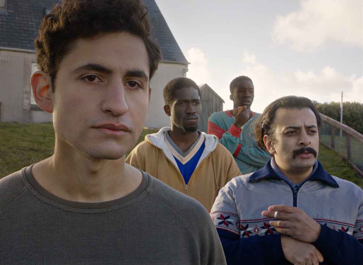 Actor Amir El Masry in Limbo (2020)