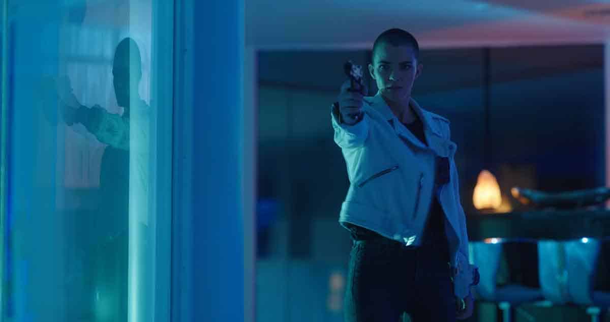 Actor Ruby Rose in Vanquish (2021)