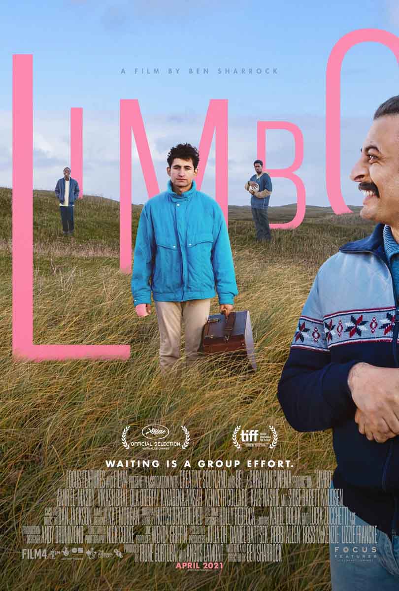 BAFTA-nominated Limbo (2020), film poster.