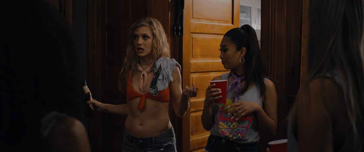 Actors Lindsay LaVanchy and Shireen Lai