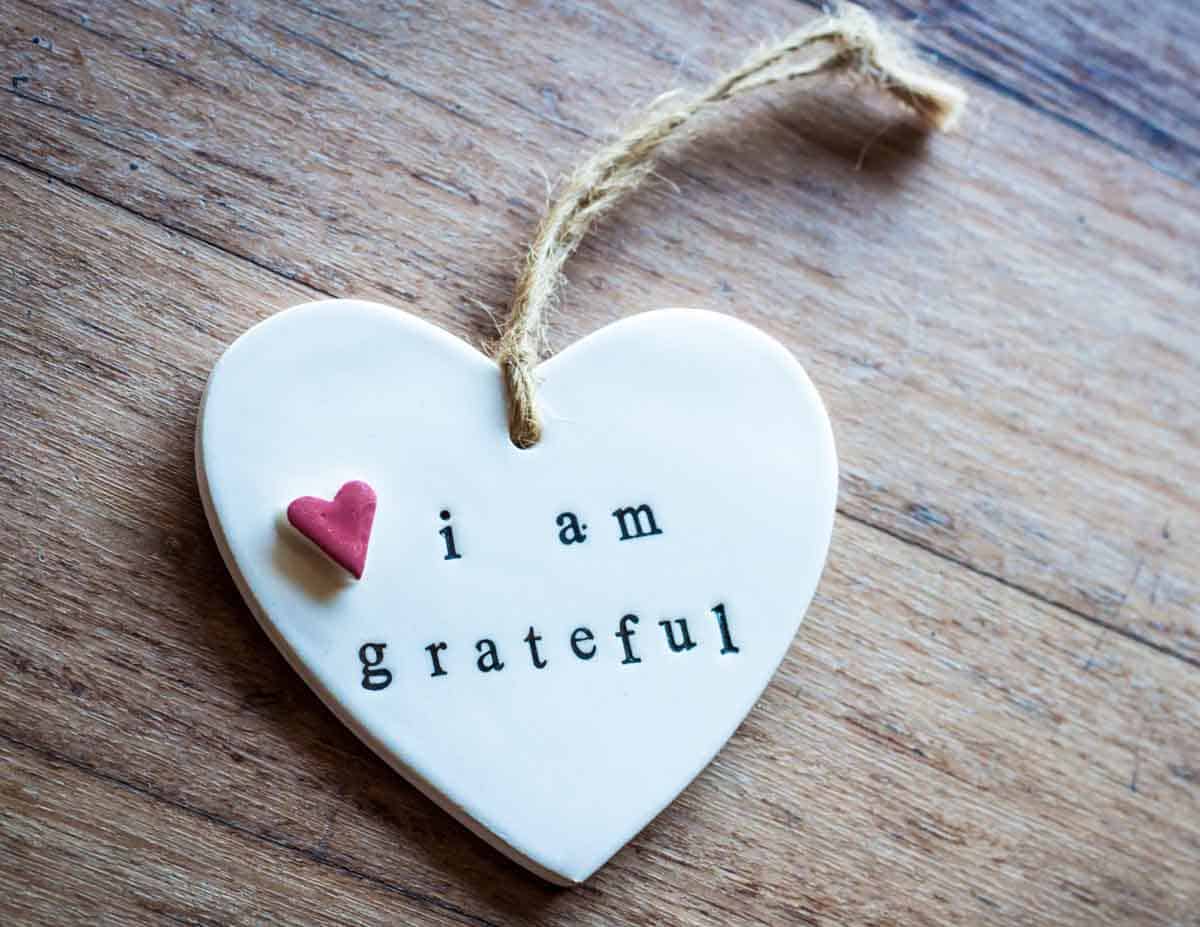 Be grateful