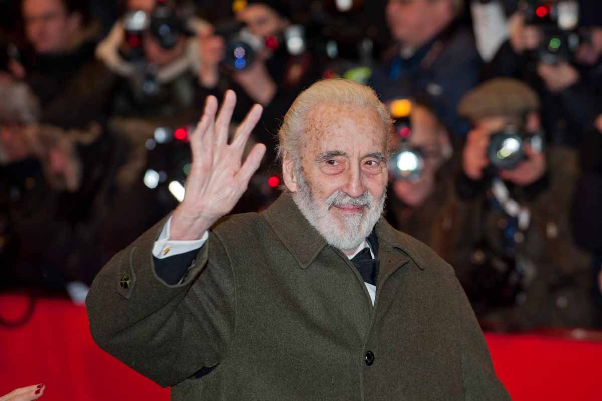 Actor Christopher Lee