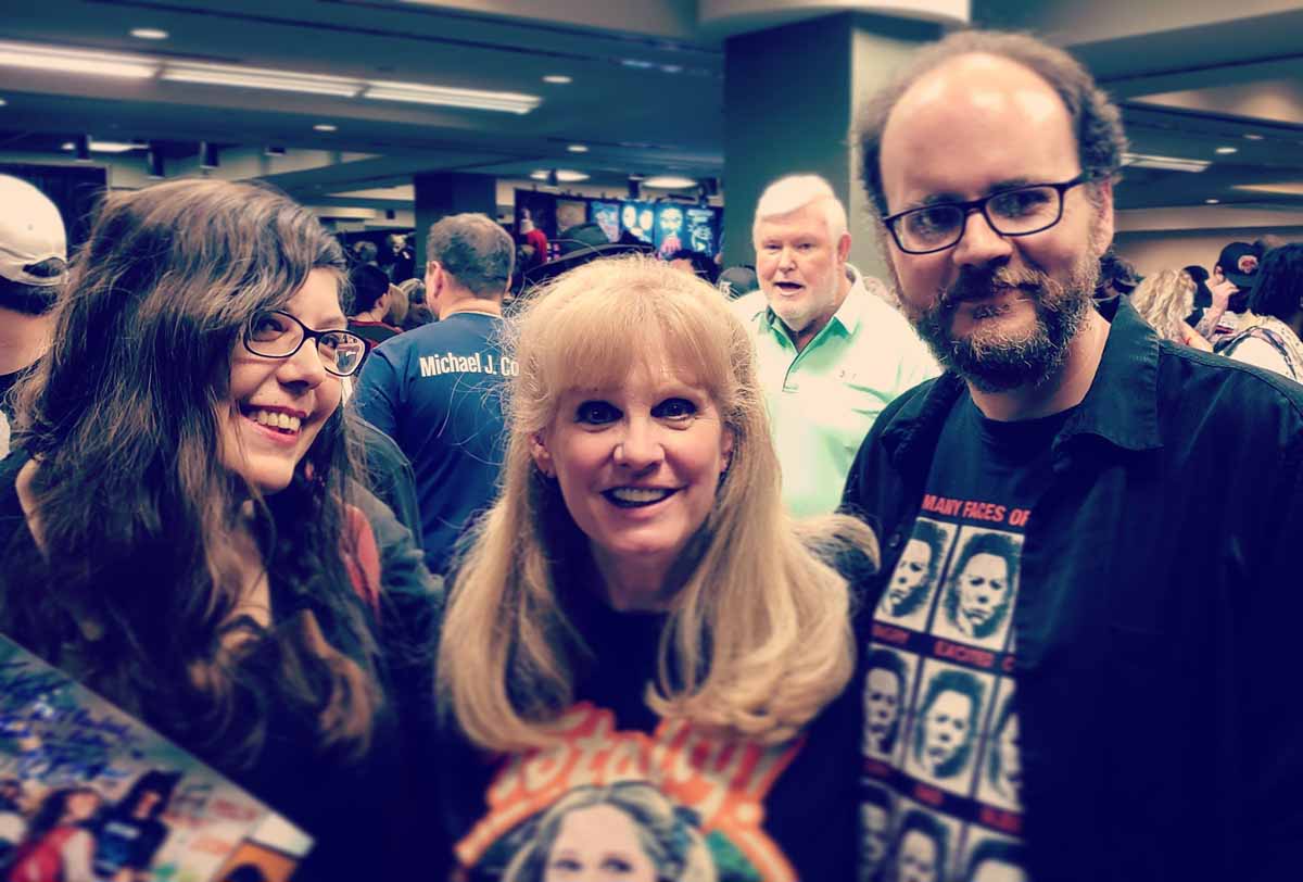 Kat Moore with P.J. Soles Kat Moore with P.J. Soles