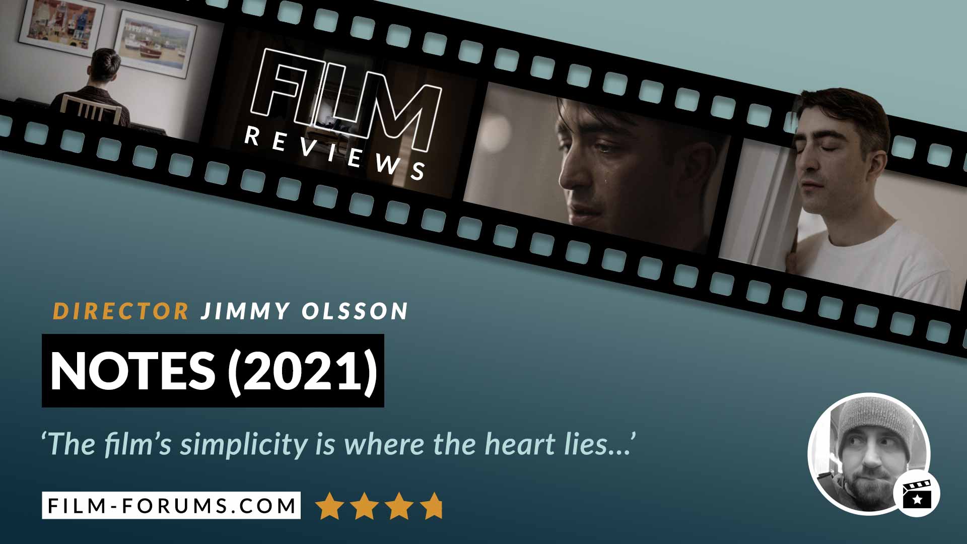 Notes 2021 Jimmy Olsson Short Film Review