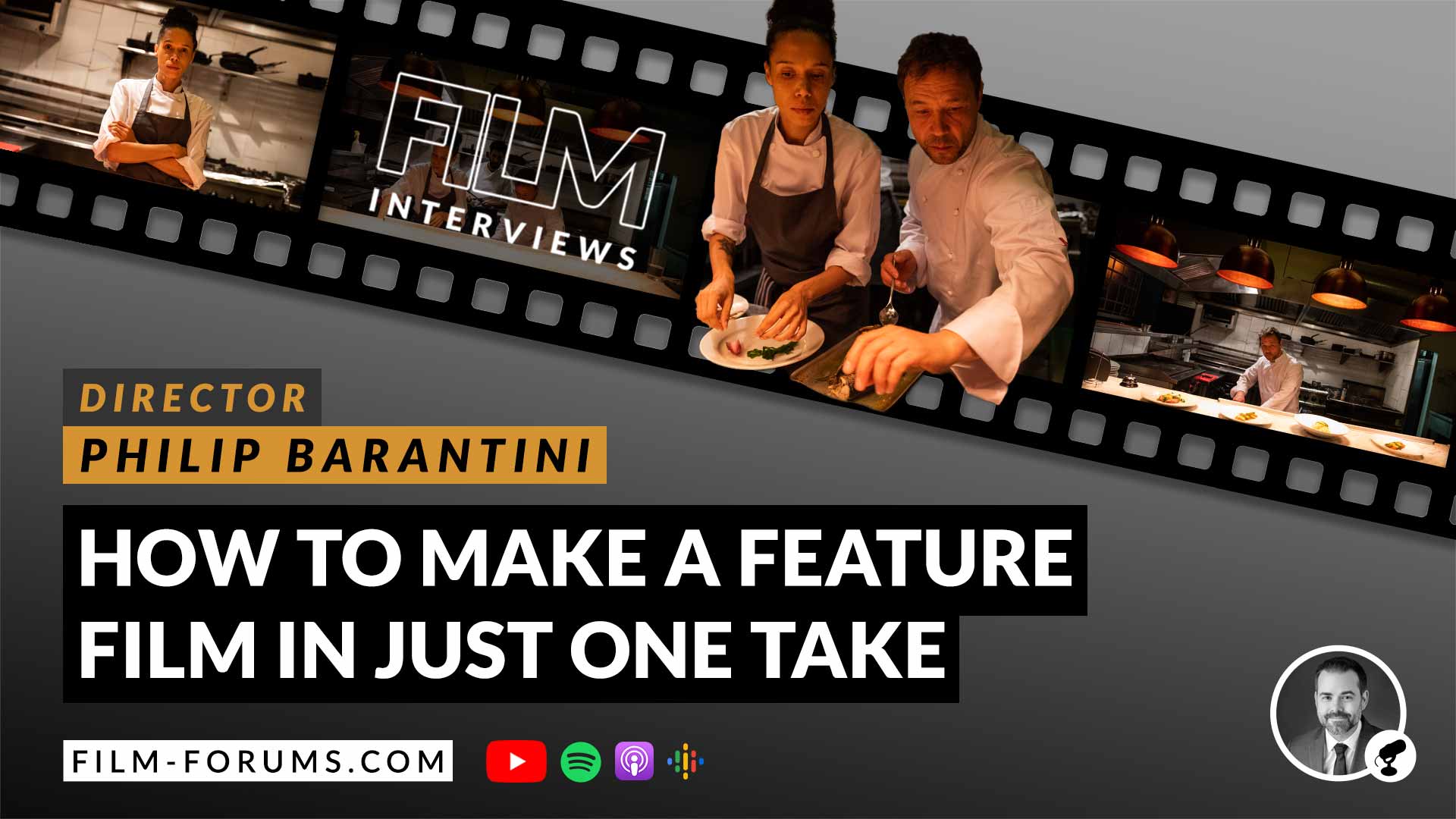 Philip Barantini Boiling Point Interview