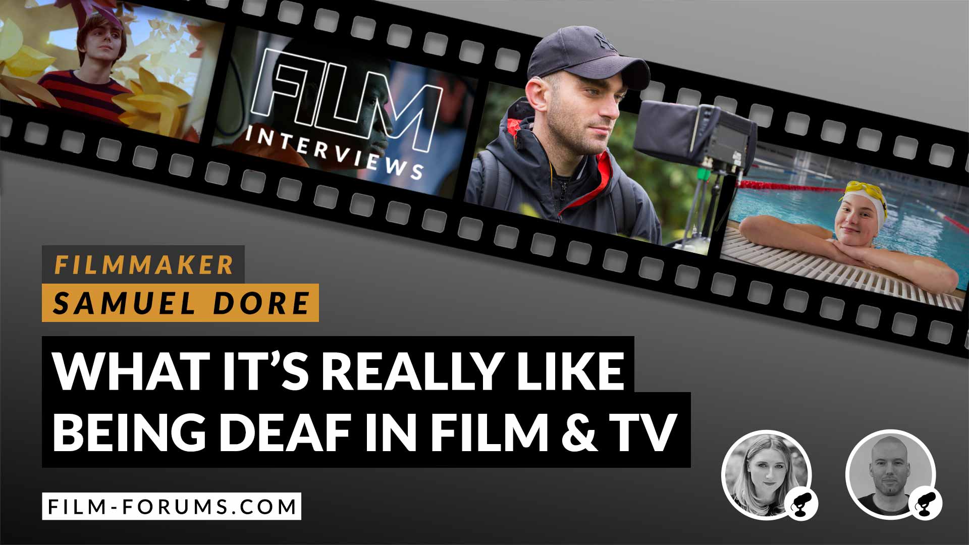 Samuel Dore Bsl Deaf Filmmaker Writer
